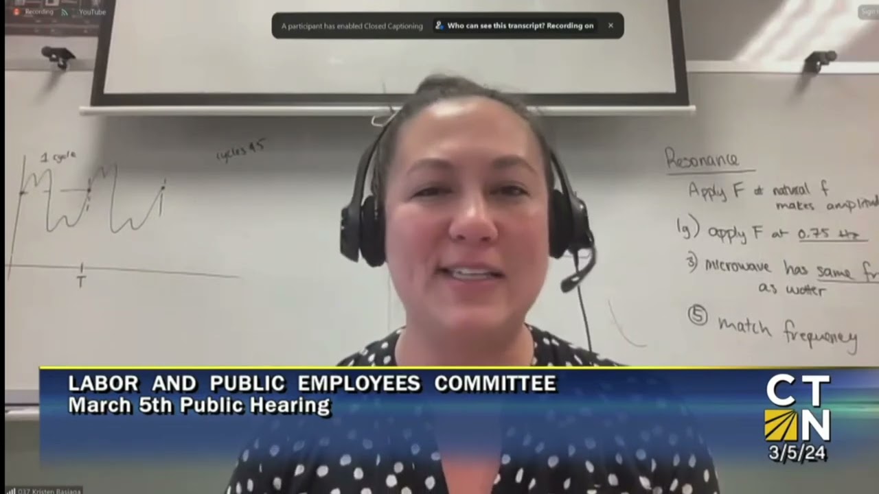 Testimony - GPO / WEP Resolution