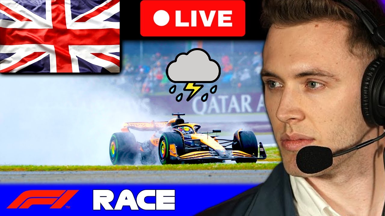 HEAVY RAIN 🚨 BRITISH GP RACE PRE-SHOW