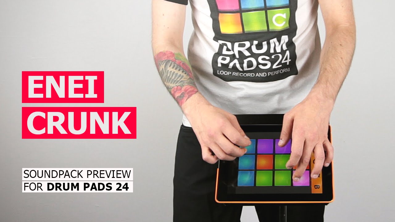 Experimental Hip-Hop Sample Pack Crunk by Enei | Drum Pads 24