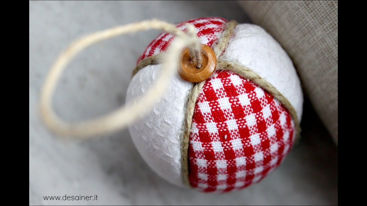 Palline di natale patchwork - Pianeta Design
