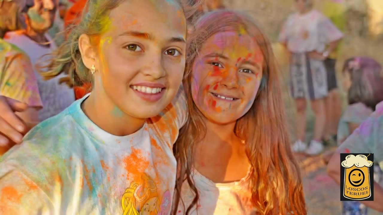 Loscos Holi Run. Fiestas de San Roque 2019