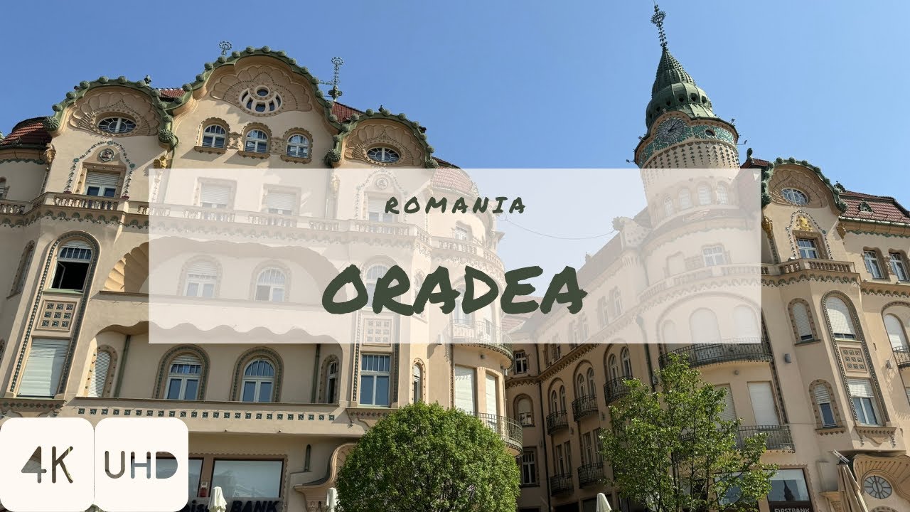 WalkIn ORADEA | ROMANIA | 4K HDR Walking Tour