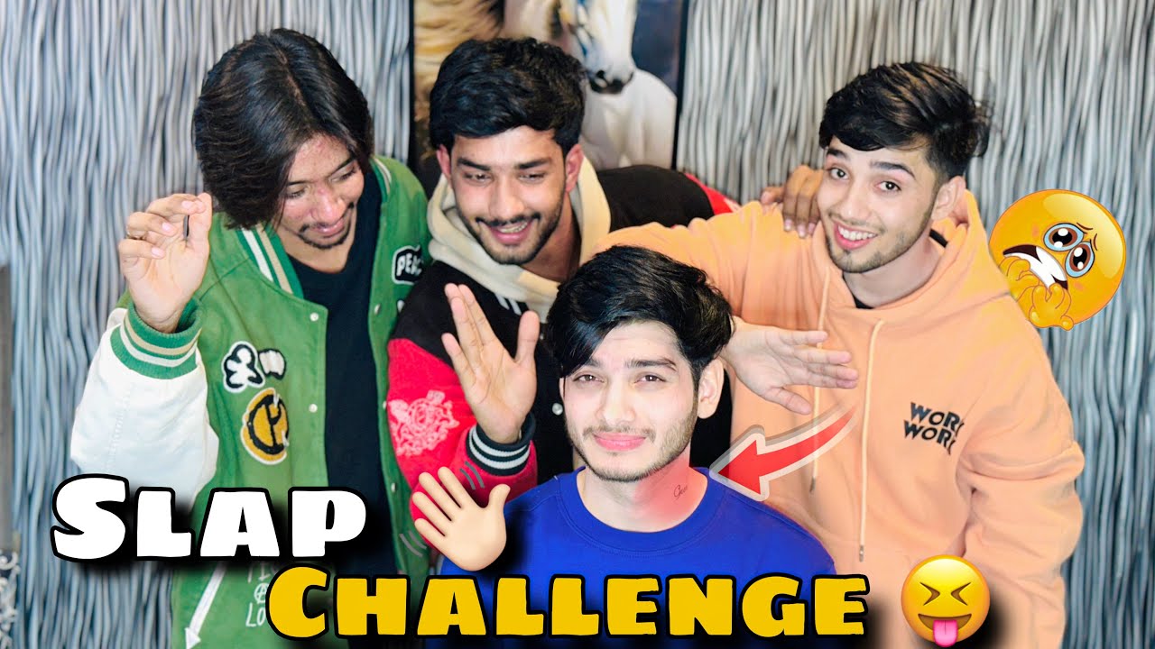 Guess slap challenge 😱😁 || With friends Bohat maza aya 😂 || VLOG || By Mr Muntaha #foryou #funny 