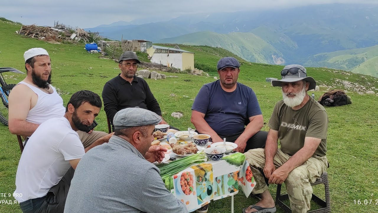 Отдых в Гагатлинских горах. 15-17.07.2025 год