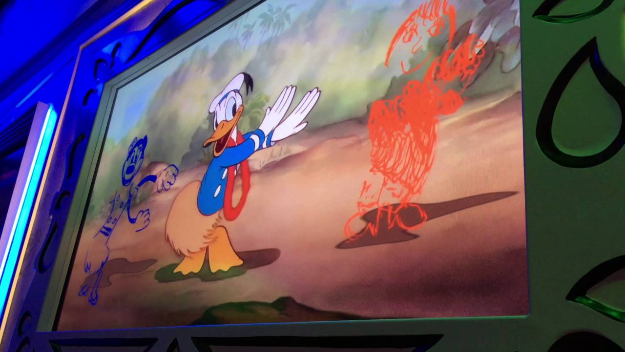 Disney Cruise Line Magic - Draw Your own Character at the Animator's Palate