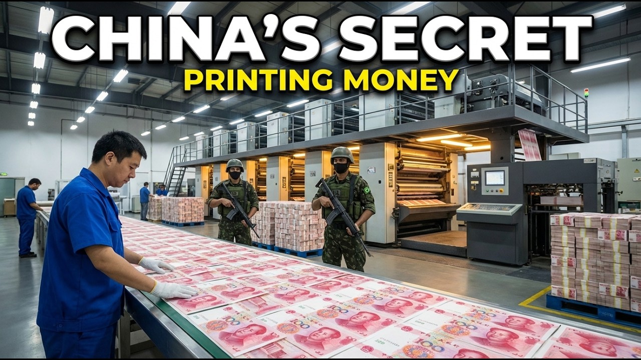 Inside China’s High-Security Mint The Secret Process of Printing Renminbi (Full Process)