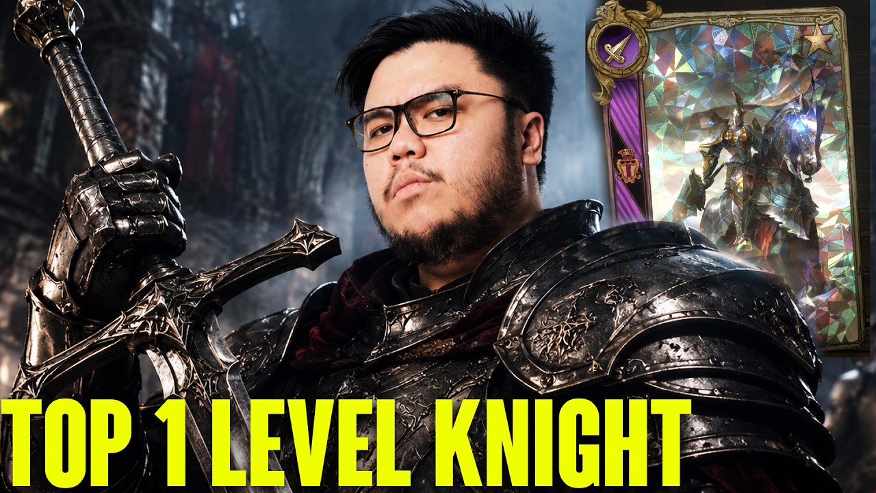 LEVEL 61! Knight Double Legend TOP 1 LEVEL BOSSING + GACHA LEGEND! - Lineage W Sea #8