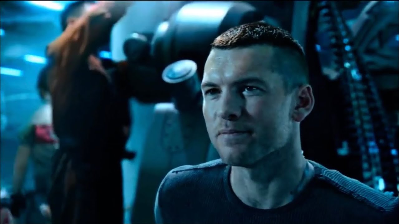 Avatar (2009) Jake Meets Trudy Ch&aacute;con & Colonel Miles Quaritch