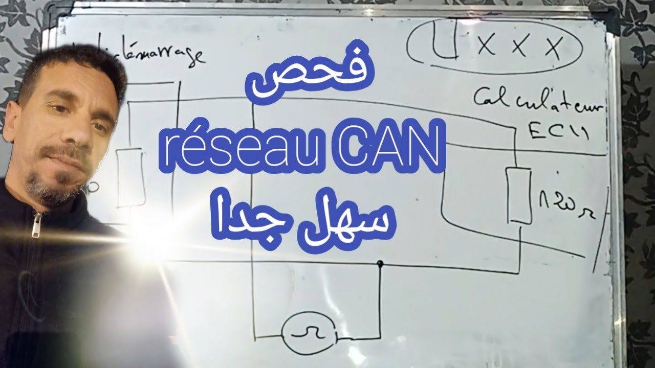 contrôle du réseau CAN automobile partie 1 فحصه سهل فقط ركز