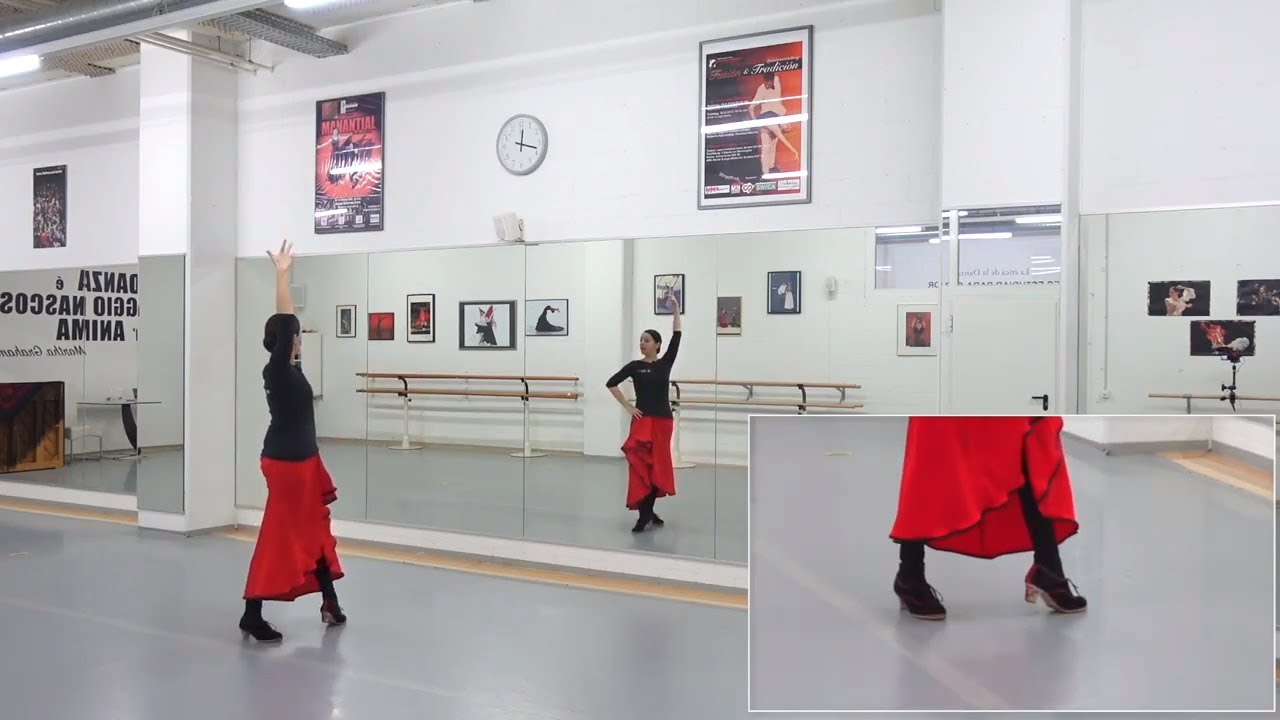 TUTORIAL para aprender a bailar las Sevillanas paso a paso: la cuarta
