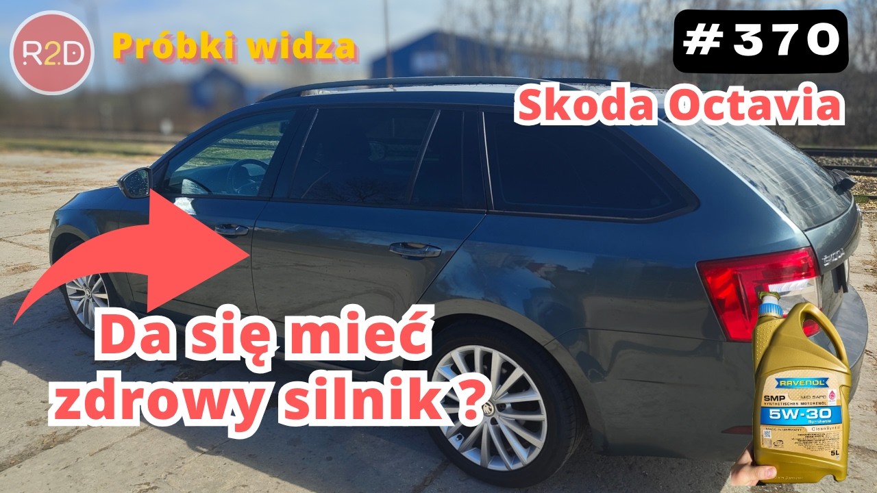 Tak powinien wyglądać olej po 10 tys. km? Skoda Octavia, Ravenol 5W30 #370