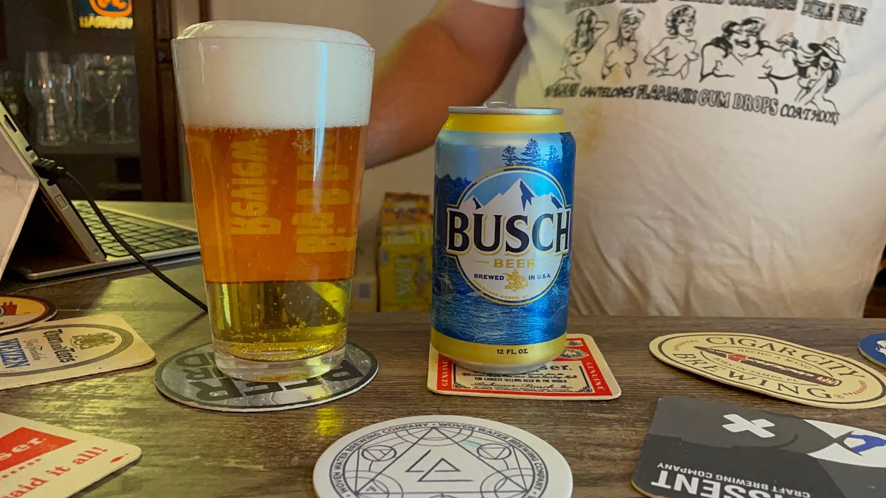 Busch - Lager - AB InBev - 4.3%abv