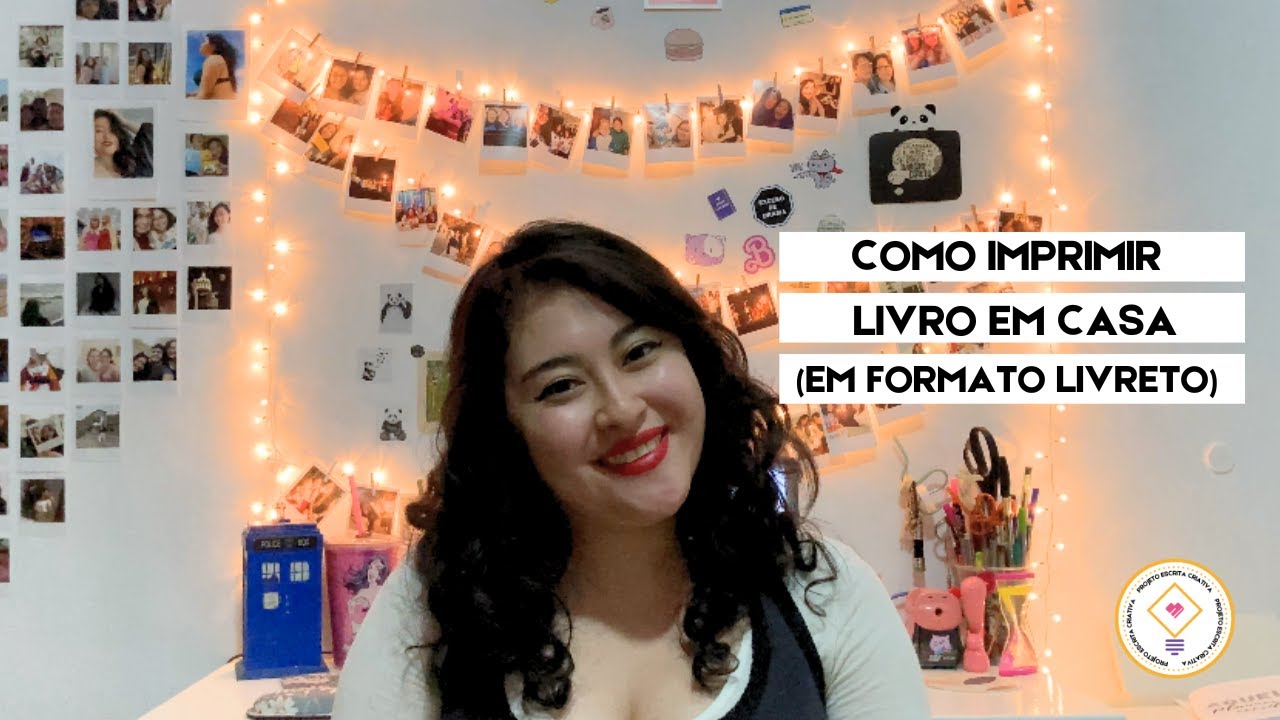 Como imprimir livro em casa | Formato livreto