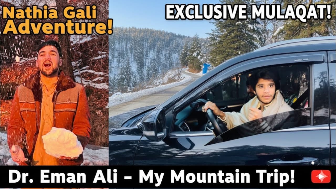 Adventure ture to nathiagali meet dr Eman ali 
