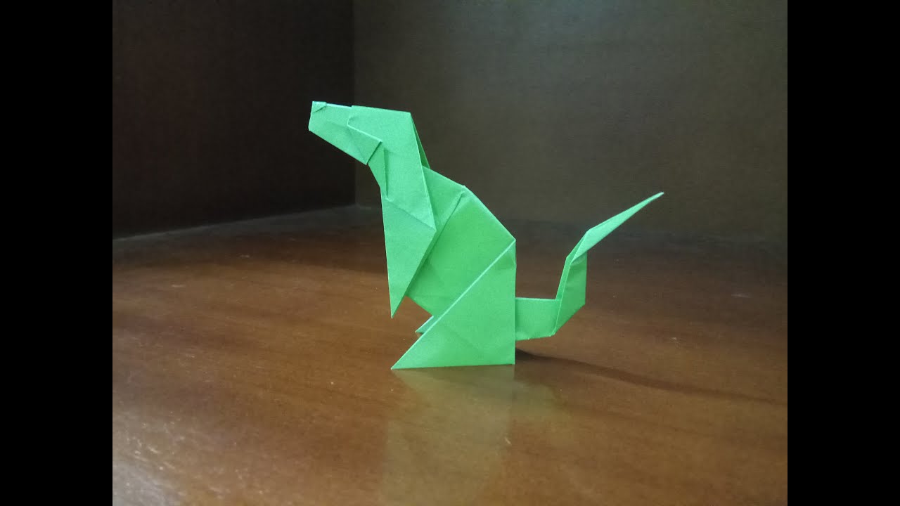 Origami Mongoose Easy - How To Fold A Paper Mongoose Easy