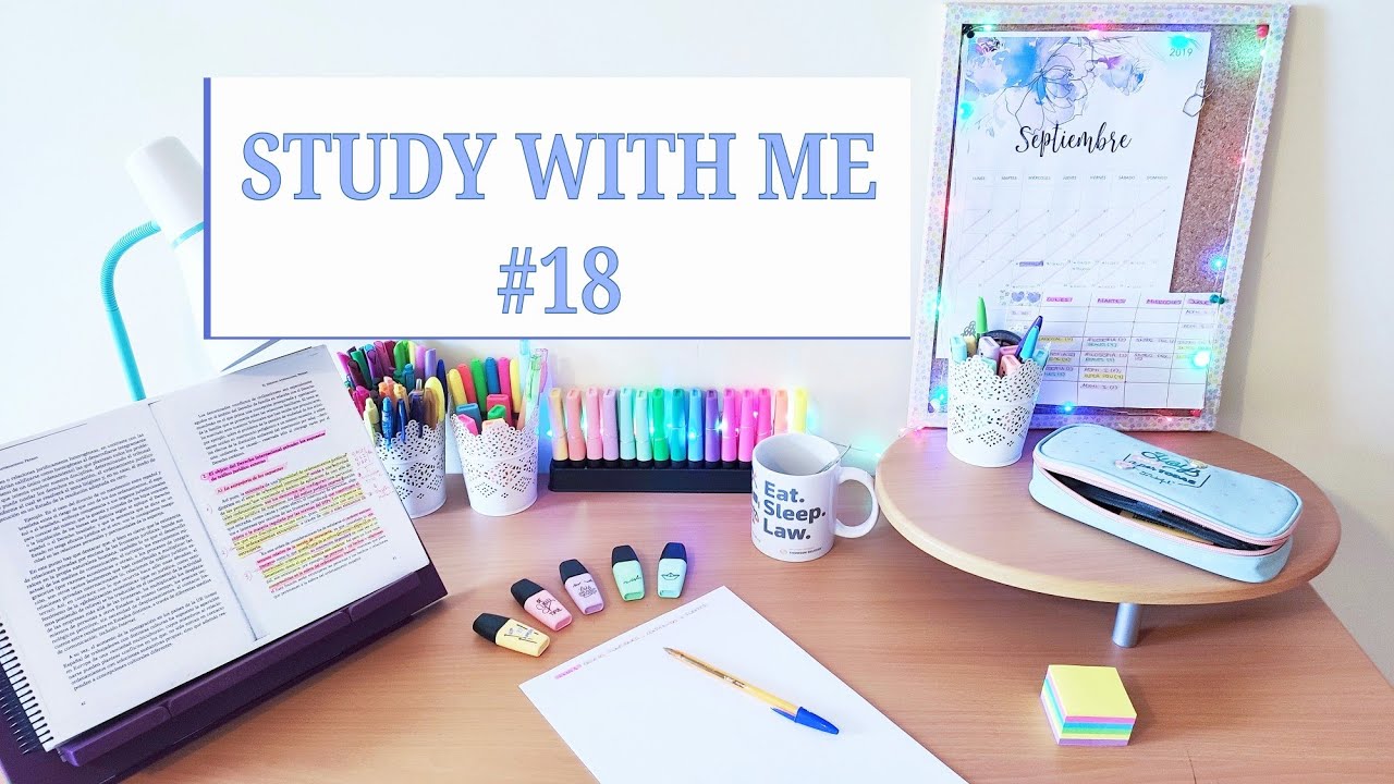 STUDY WITH ME #18 (WITH MUSIC) | Estudia Conmigo con Música | Tiempo entre Códigos