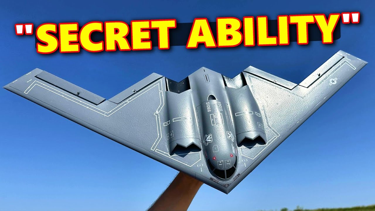 GAME CHANGER Secret Feature on E-flite Micro B-2 Stealth Bomber!!