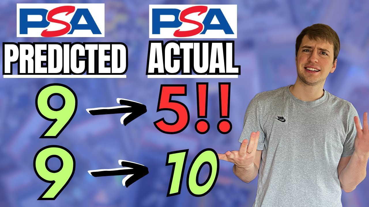 Predicting My Grades Went HORRIBLY Wrong (OOPS!) - 20 Card PSA Return (NFL Football NBA Basketball)