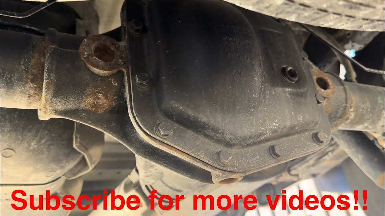 Differential Fluid Replace Easy Detailed DIY Front and Rear 2015-2022 Z71 Chevy Colorado GMC Canyon