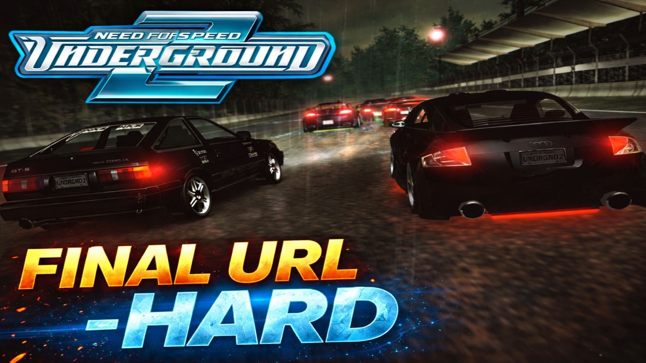 NFS Underground 2 Final URL Event - Hard Difficulty | Toyota Corolla Gameplay No Commentary