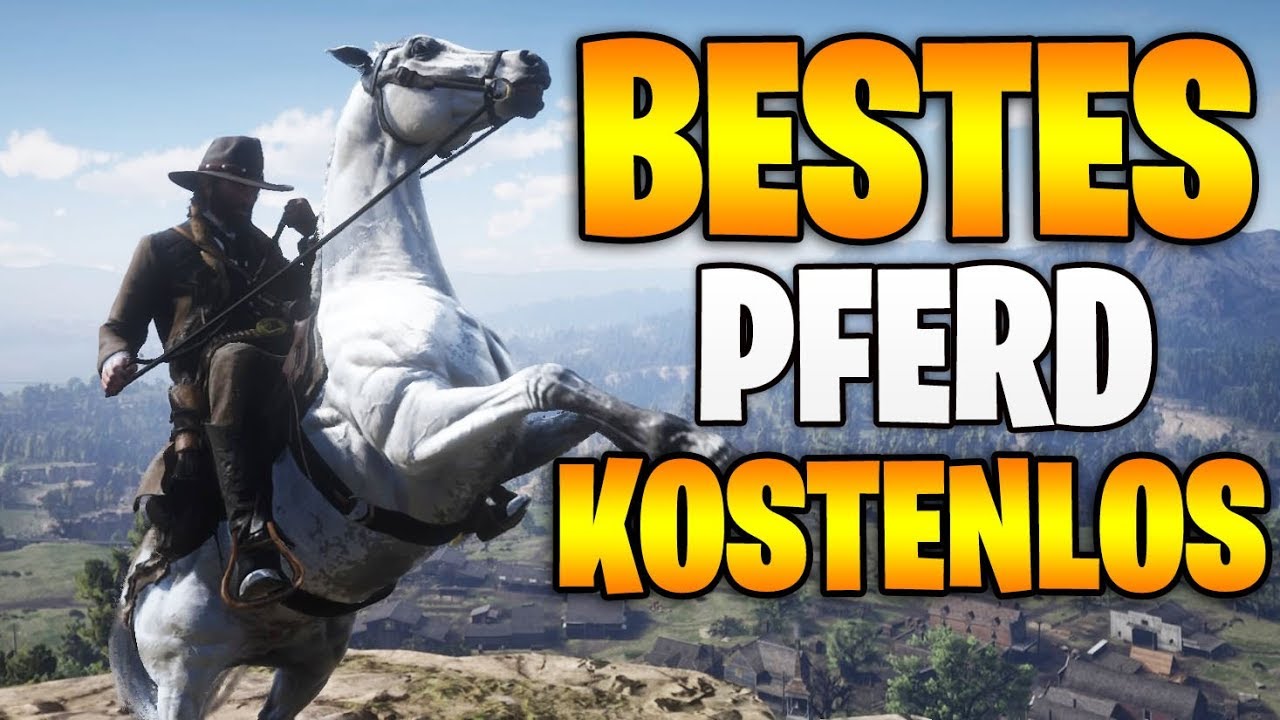 Red Dead Redemption 2: Das BESTE Pferd kostenlos fangen | Fundort weißer Araber beste Werte