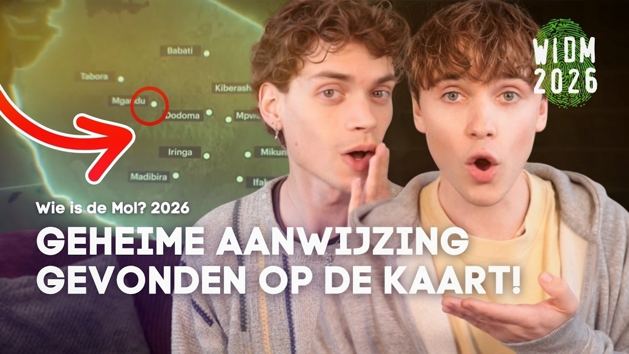 Leidt de kaart naar de Mol?! - Wie is de Mol? 2026 Hints