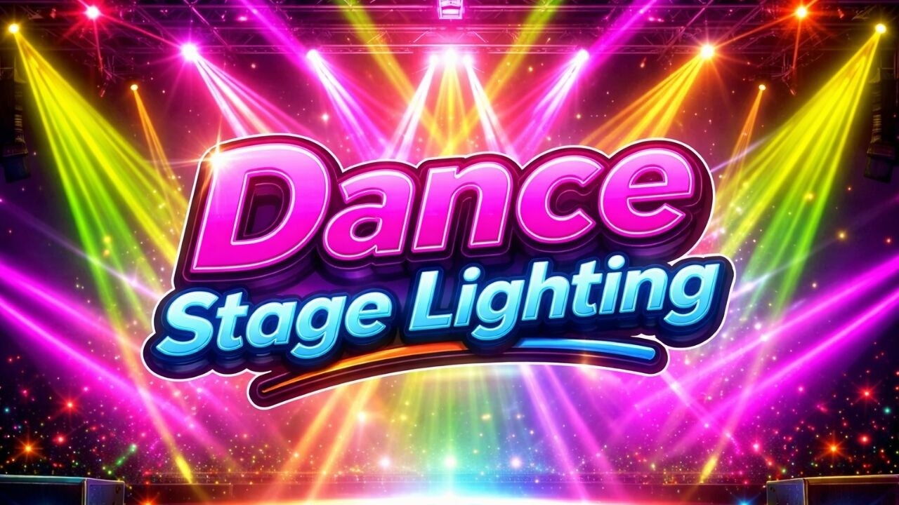 Dance Stage Lighting Effects | Music Party Video