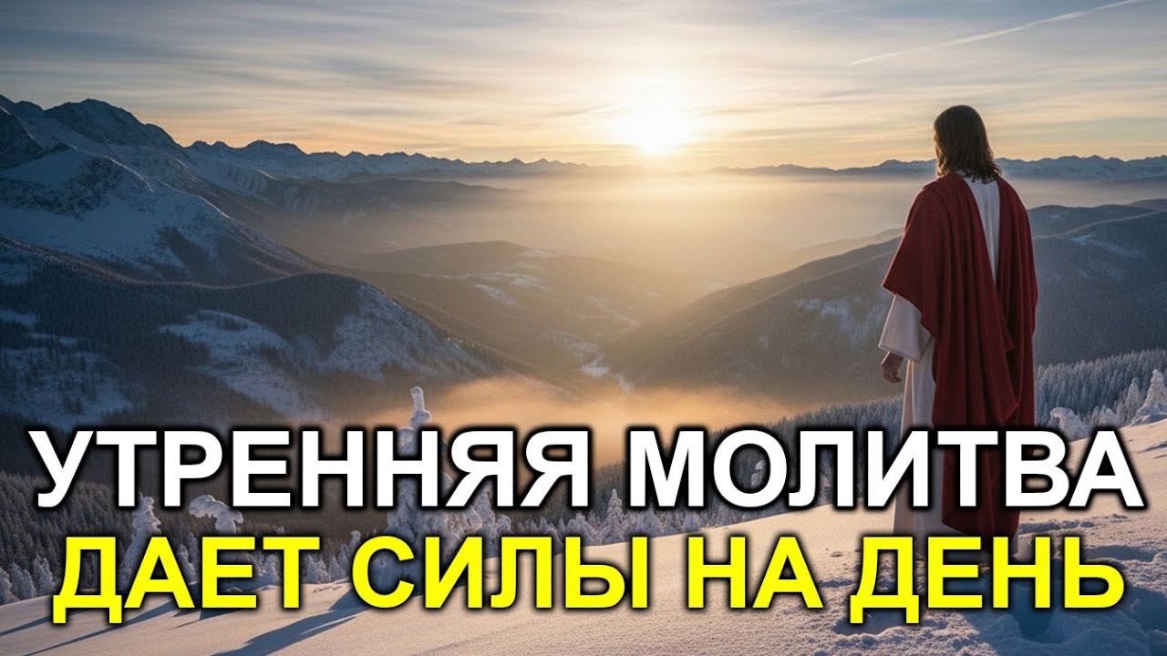 УТРЕННЯЯ МОЛИТВА Включи это утром, и НЕУДАЧИ обойдут твой дом стороной!