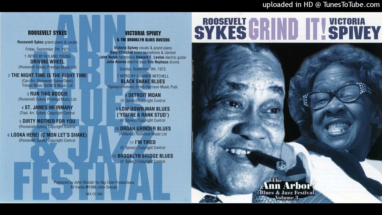 Roosevelt Sykes    -   St. James Infirmary