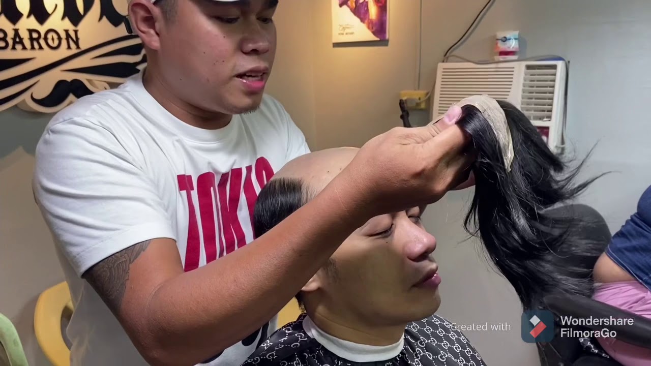 Toupee installation