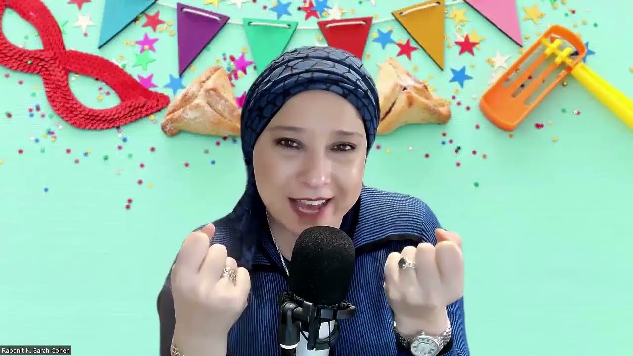 Adar: The Will To Be Happy - Rabanit K. Sarah Cohen