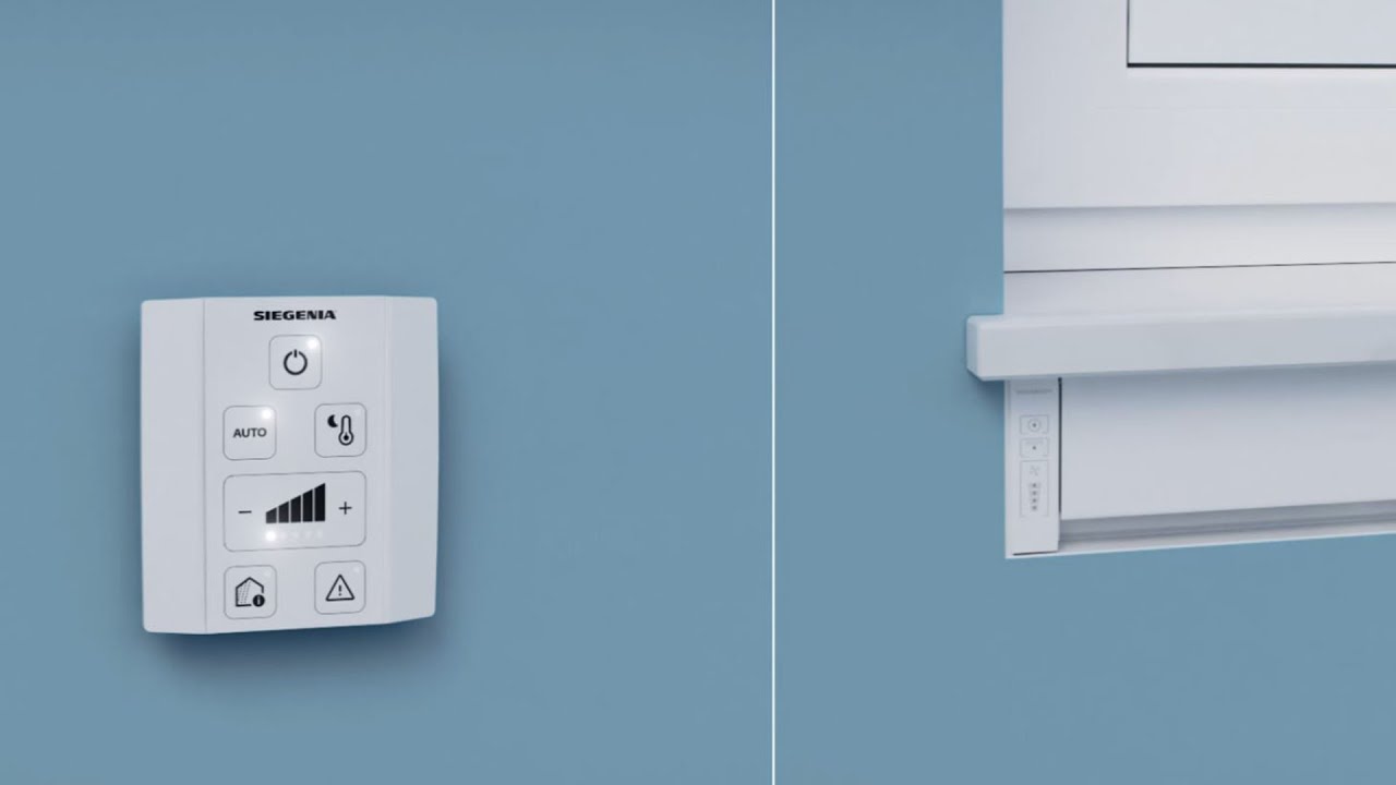 SIEGENIA EN: Product film SIEGENIA ventilation control unit