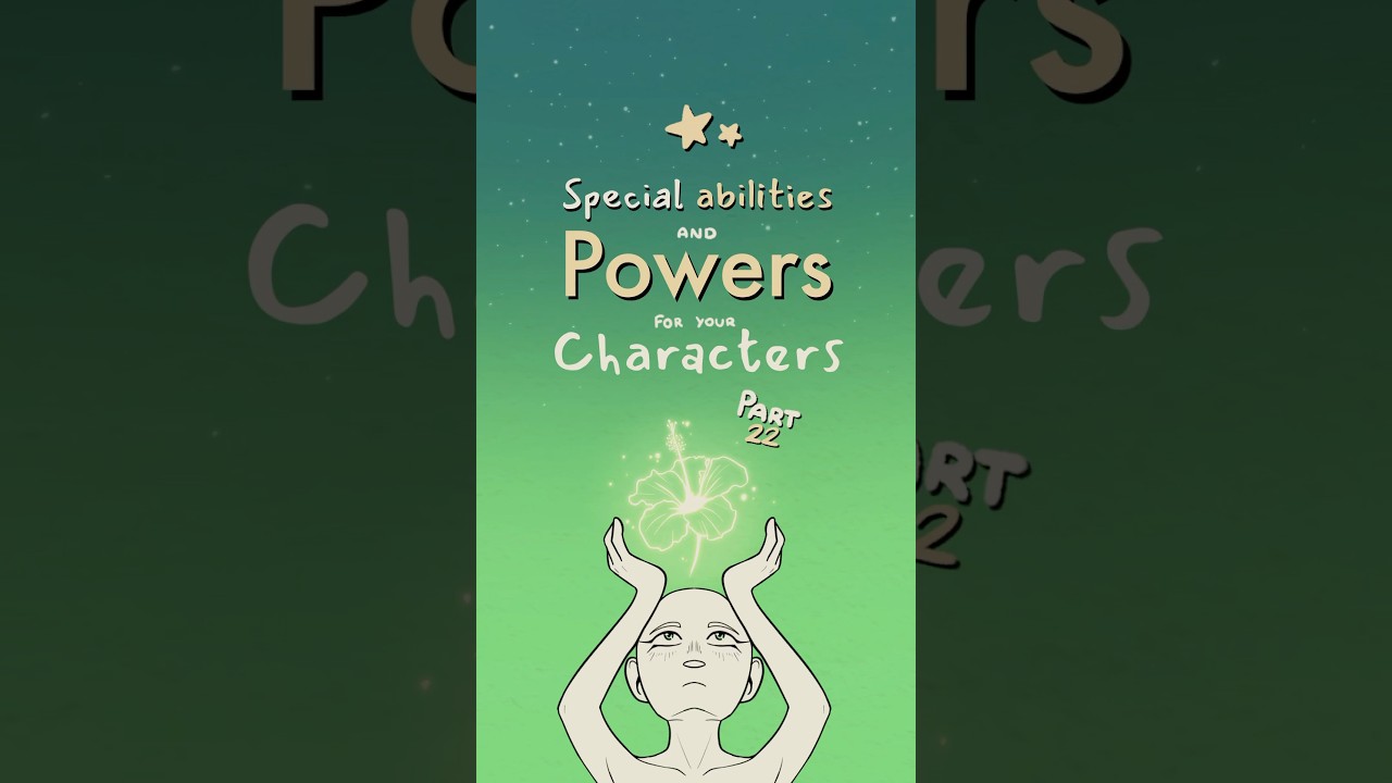 special ability and power ideas for your characters, part 22 🧜&zwj;♀️ #writing #oc #originalcharacter