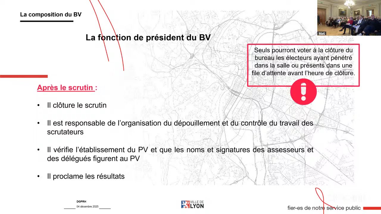 Formation assesseurs - élections mars 2026