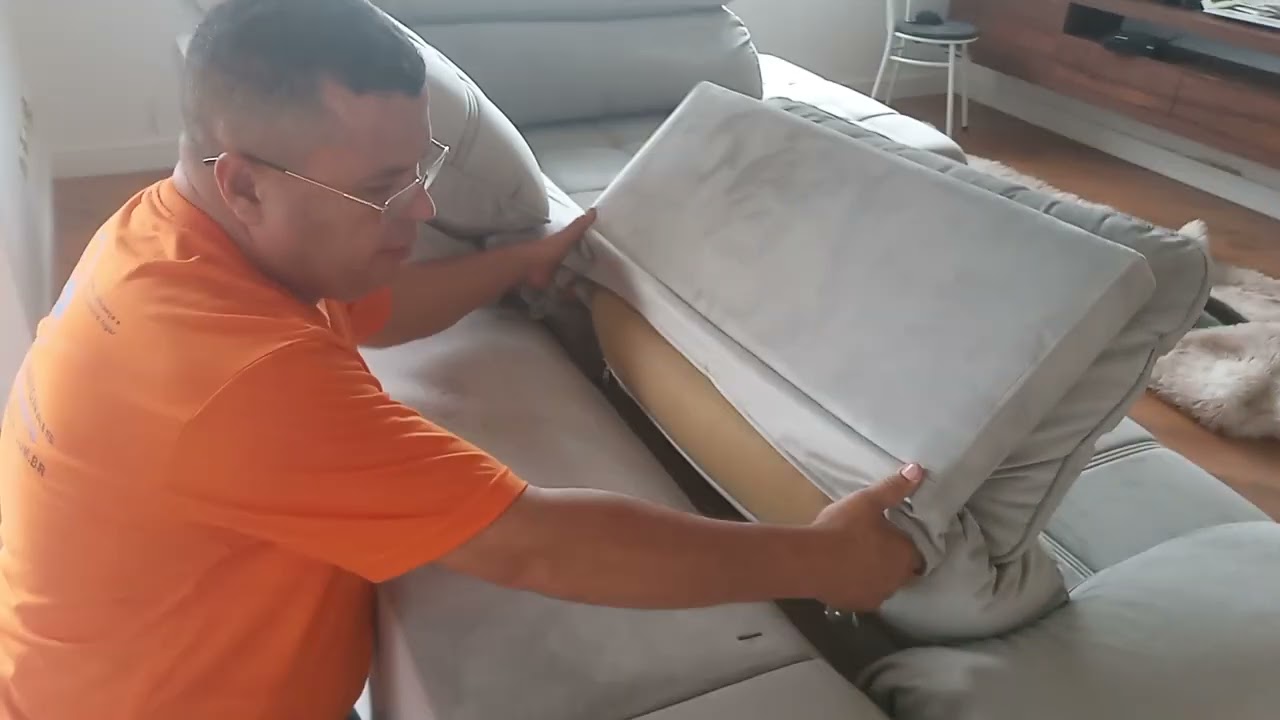 Como Encaixar Encosto De Sofá Retrátil Reclinável