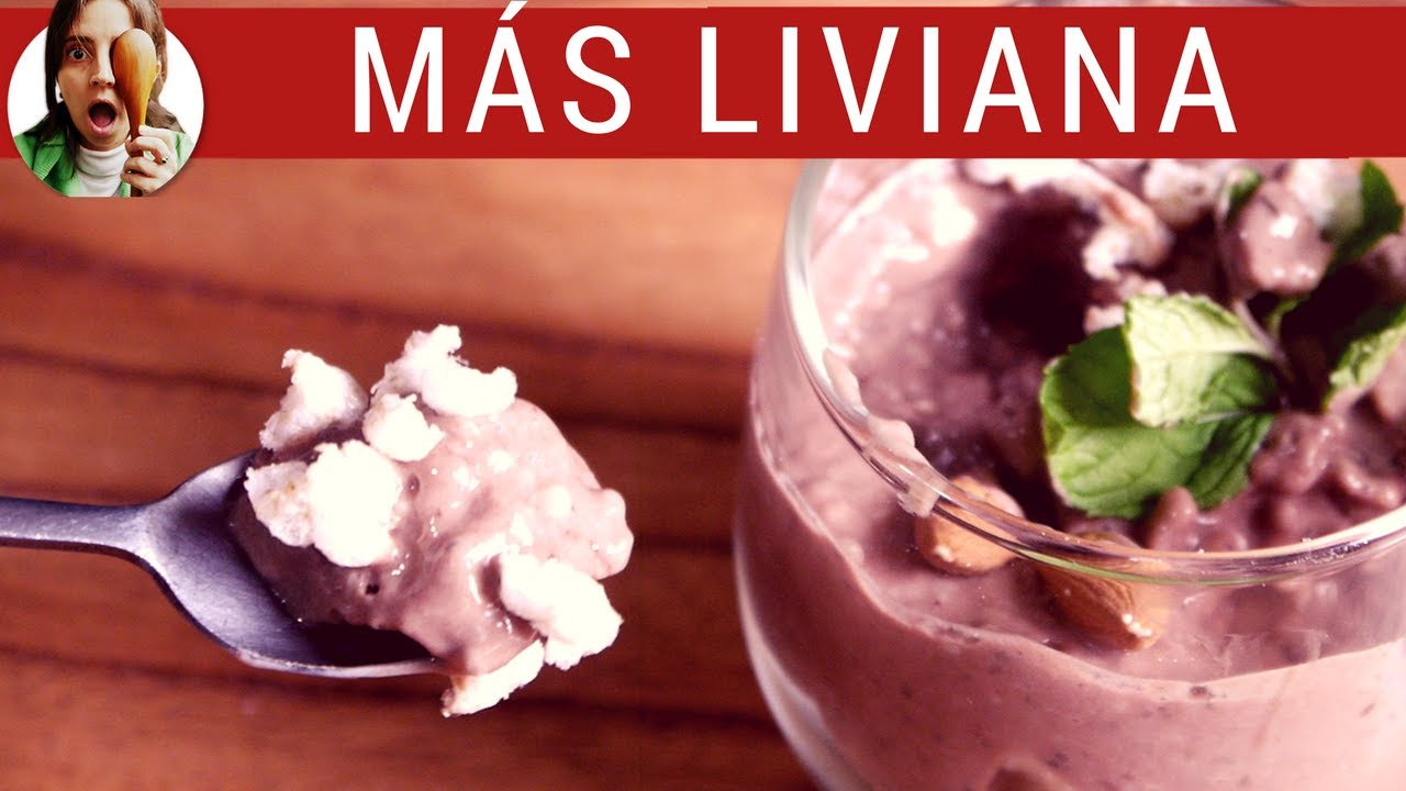 POSTRE DE CHOCOLATE LIGHT sin az&uacute;car / Postres light