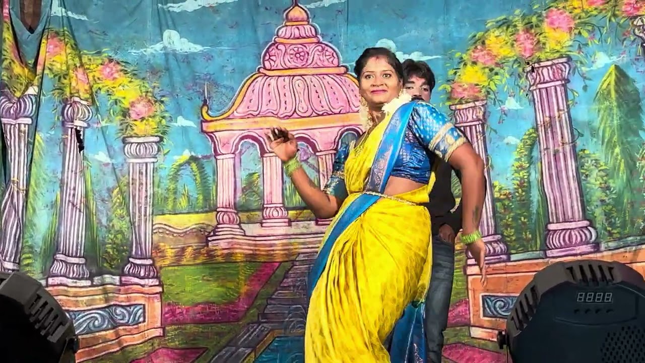 Sankranthi 2025 Santhinagar Village Azaad L's Gusagusale Song Performance