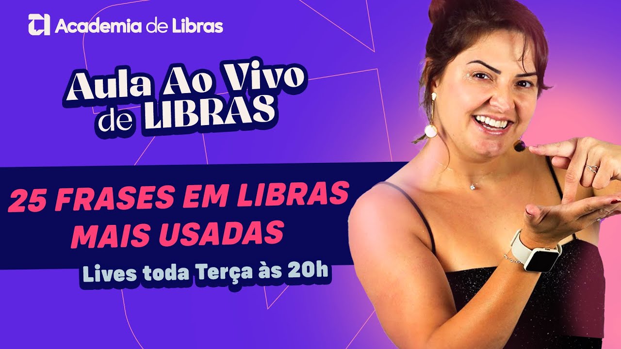 25 FRASES MAIS USADAS DA LIBRAS | LÍNGUA DE SINAIS