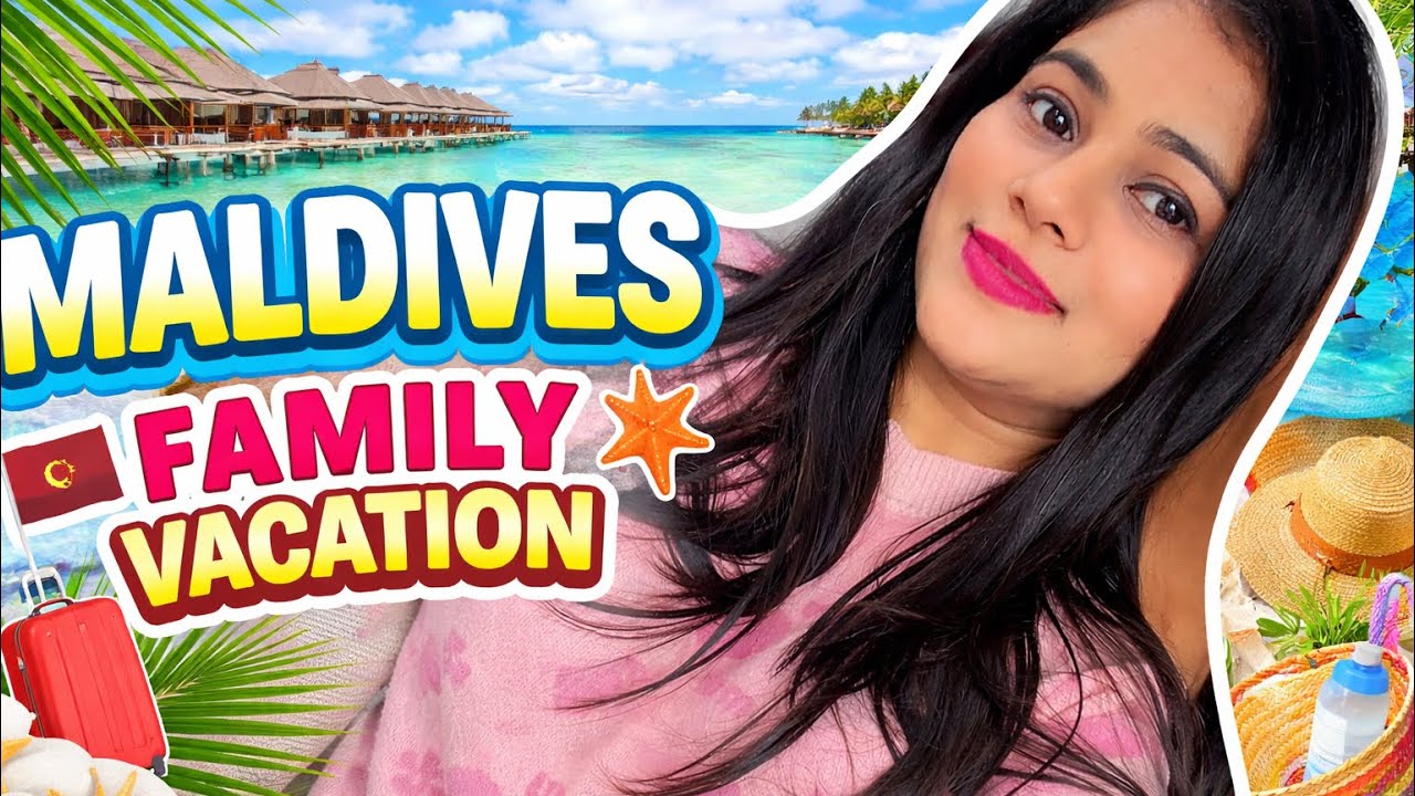 ✨ Maldives Family Trip 🇲🇻 | Our Dream Vacation with Kids | Crystal Clear Water & Memories 💙