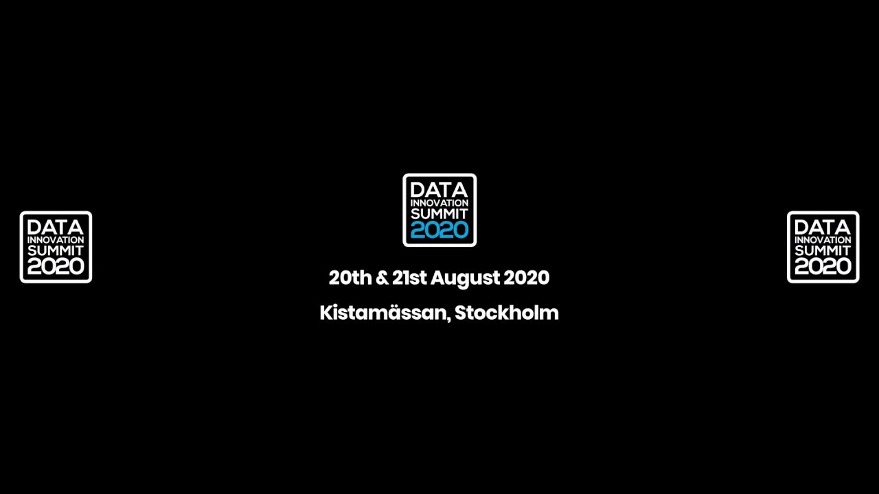 Data Innovation Summit 2020 - Video Intro