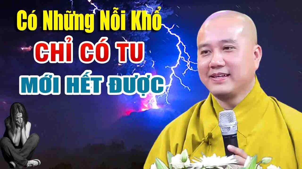 Có những nỗi khổ chỉ có tu mới gánh được