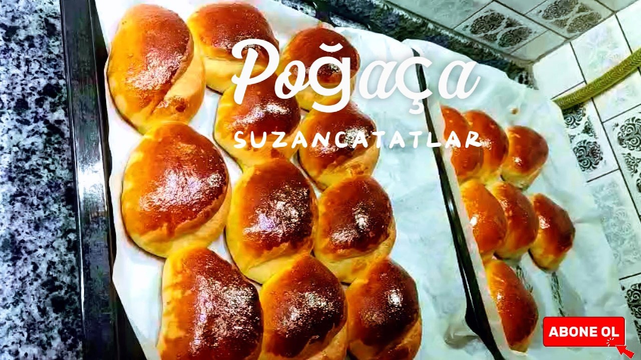 Puf Puf Kabaran Poğaça Tarifi/En Kolay Ve En Yumuşak Poğaça