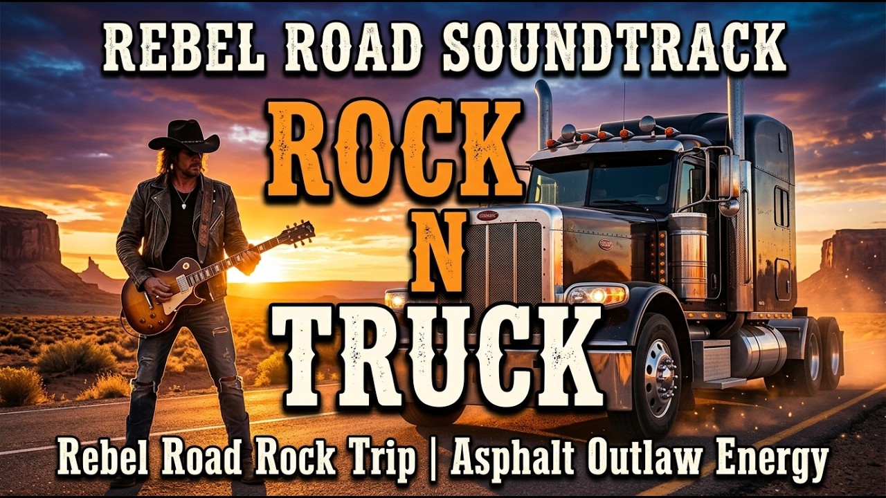 Rock N Truck – Rebel Road Outlaw Asphalt Rock | Road Trip Drive