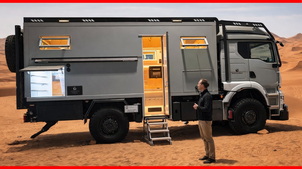 Bullenfänger und Luxus - Offroad 4x4 Expeditionsmobil extrem  |   Kerkamm Weltreisemobile EX 592