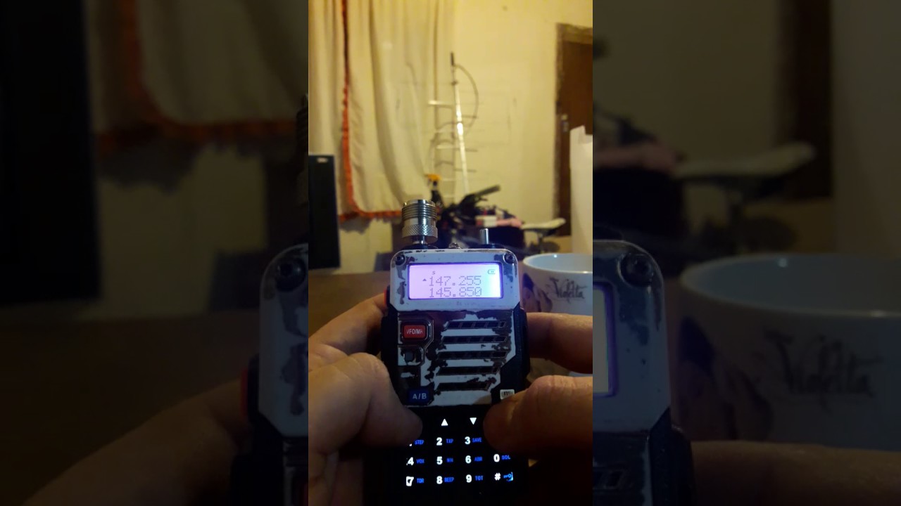 Como poner opciones de repetidoras baofeng uv5r