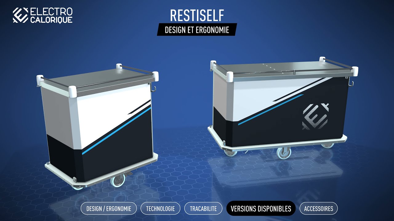 RESTISELF  4G -  Service à l'assiette et bac multiportions