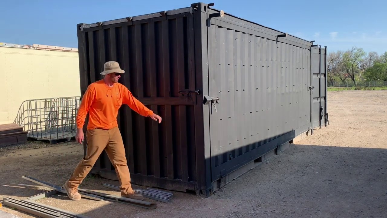 Shipping Container Venue Winch System