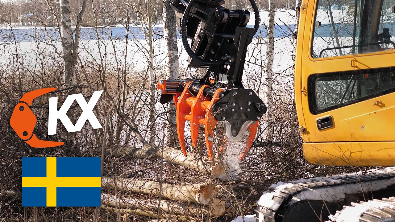 Fördelarna med KX-Treeshears | Grävmaskintillbehör av högsta kvalitet