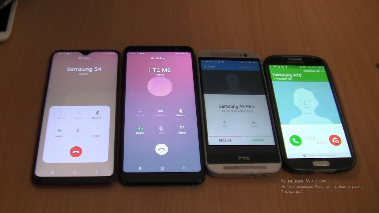 Over the Horizon Incoming call &Outgoing call at the Same Time Samsung S4+A10+S 4 mini+HTC M8