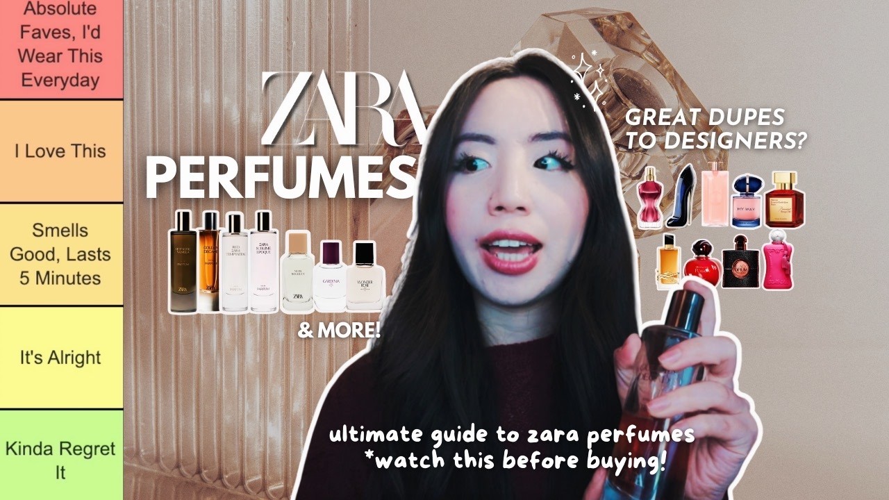 RANKING 20 ZARA PERFUMES! Good Affordable Dupes for Designer Fragrances